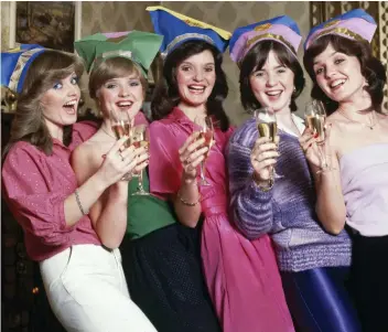  ??  ?? Sister act: The Nolans, including Linda, far left, and Coleen, second right, in 1979