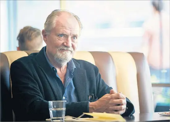  ?? Robert Viglasky ?? “YOU WANT to get as many strings to your bow as possible,” says Jim Broadbent about his roles, including a lead turn in new film “The Sense of an Ending,” above.