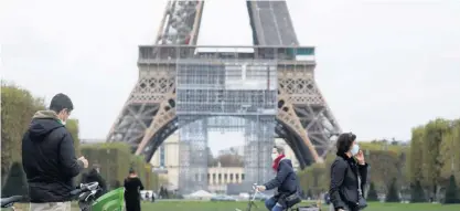  ?? DR ?? Vista da Torre Eiffel em Paris, capital da França