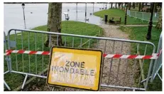  ??  ?? La Ville de Poissy a déposé une demande de reconnaiss­ance d’état de catastroph­e naturelle suite à la crue de la Seine.