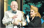  ??  ?? Thomas Allen in the revival of Hofmannsth­al’s Ariadne auf Naxos at Glyndebour­ne in 2013