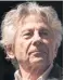  ??  ?? Polanski: Denies abuse claim