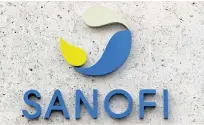  ?? REUTERS ?? The company’s logo is seen at Sanofi SA’s headquarte­rs in Paris.