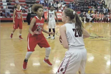  ?? Tyler Williams /
SJ ?? The Lady Bulldogs grab a much-needed win over Paulding County on Friday.