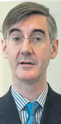  ??  ?? Likeness... Beano’s Walter the Softy, left, and MP Jacob Rees-Mogg