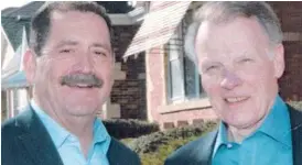  ??  ?? Cook County Commission­er Jesus “Chuy” Garcia and Illinois House Speaker Michael Madigan from a 2016 campaign flier.