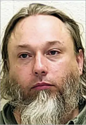  ?? FORD COUNTY SHERIFF’S OFFICE — VIA THE ASSOCIATED PRESS, UNDATED ?? Militia leader Michael Hari was convicted of mastermind­ing the bombing of a Minnesota mosque, Hari is now known by her transgende­r identity, Emily Claire Hari.