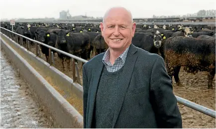  ??  ?? Anzco founder Sir Graeme Harrison. Its Five Star Beef venture remains New Zealand’s only large-scale beef cattle feedlot.