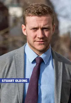  ??  ?? STUART OLDING