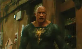  ?? ?? Hard rock … Dwayne Johnson in Black Adam. Photograph: Courtesy of Warner Bros. Pictures/PR