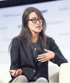  ?? GETTY IMAGES FOR TECHCRUNCH ?? Ellen Pao experience­d firsthand how Asian women are typecast when she was interim CEO of Reddit.