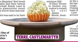  ?? ?? Starstruck: One of two-star Terre’s winning dishes
TERRE, CASTLEMART­YR