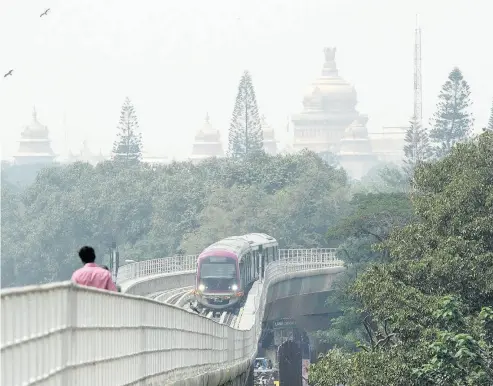  ?? DIBYANGSHU SARKAR / AFP / GETTY IMAGES ?? Bangalore, or Bengaluru as it’s now known, is home to a big cluster of Indian tech companies. But Prime Minister Justin Trudeau won’t be visiting there on his upcoming trip, preferring stops in Punjab and Gujarat instead.