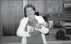  ?? Special to the Democrat-Gazette ?? Martha Bull holds her great-granddaugh­ter in this undated family photo.