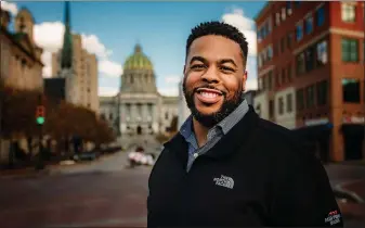  ?? SUBMITTED PHOTO ?? Kellen Johnson, Mid Penn Bank loan documentat­ion manager, is one of the bank’s Beardos of the month — employees participat­ing in No Shave November and sharing on social media photos of the beards they’re growing and why the cause of prostate health is important to them.