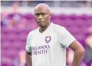  ?? COURTESY OF MARK THOR/ORLANDO CITY ?? Soccer has been a driving force in the life of Lions goalkeeper coach Thabane Sutu for as long as he can remember.