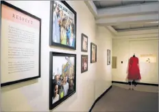  ?? AP PHOTO ?? An exhibit at the Charles H. Wright Museum of African American History features a “tribute to the Queen of Soul.” “THINK” opens to the public Tuesday at the museum that hosted Aretha Franklin’s public visitation­s after her death last month.