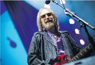  ?? ASHLEY FRASER/FILES ?? Fans got to see Tom Petty one last time at RBC Bluesfest before his death in October.