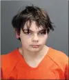  ?? OAKLAND COUNTY SHERIFF — VIA TNS ?? Ethan Crumbley, 15, faces 24 charges after the shooting deaths of four students Nov. 30at Oxford High School in Michigan. A judge rejected a request to hold him with other juveniles.