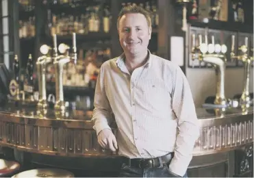  ??  ?? Dougal Sharp founded Innis & Gunn – now he will be one of the investors buying into the Beerbond