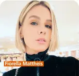  ??  ?? Fiorella Mattheis