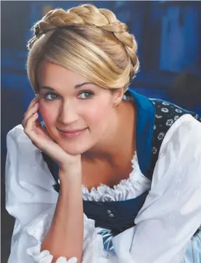  ?? CITIZEN NEWS SERVICE PHOTO BY NINO MUNOZ ?? Carrie Underwood as Maria in NBC’s 2013 production of The Sound of Music Live.