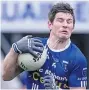  ??  ?? IT IS TIME TO STEP UP Scotstown’s Darren Hughes
