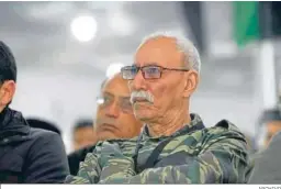  ?? ARCHIVO ?? Brahim Gali, presidente de la RASD y secretario general del Frente Polisario.