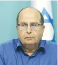  ?? (Marc Israel Sellem/The Jerusalem Post) ?? MOSHE YA’ALON