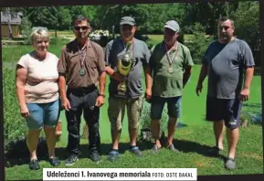  ?? FOTO: OSTE BAKAL ?? Udeleženci 1. Ivanovega memoriala