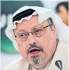  ?? AFP VIA GETTY IMAGES (LEFT) THE ASSOCIATED PRESS FILE PHOTOS ?? According to intelligen­ce reports, Khashoggi, right, was assassinat­ed in 2018 with the approval of Saudi Crown Prince Mohammed bin Salman, left.