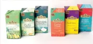  ??  ?? Truly Ceylon Tea product range