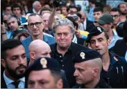  ??  ?? Bannon: Building a ‘gladiator school’ for populists