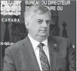  ?? CP PHOTO ?? Parliament­ary Budget Officer JeanDenis Frechette is seen before speaking with the media, in Ottawa.