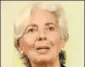  ?? MINT/FILE ?? IMF chief Christine Lagarde