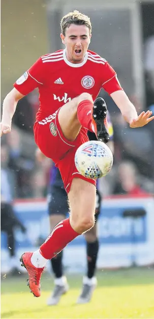  ?? Anthony Devlin ?? Accrington Stanley’s Sean McConville