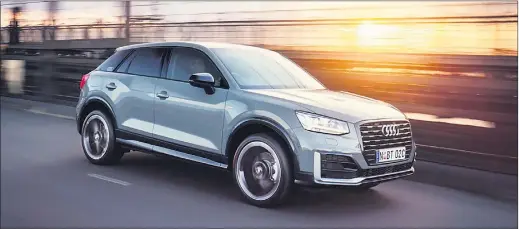  ??  ?? Q FORMING: Audi has indicated it might bolster its SUV range in the future with a baby Q1 that would share its underpinni­ngs with the nextgenera­tion A1 hatch.