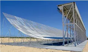  ??  ?? The radar in central Otago will look similar to LeoLabs’ facility in Midland, Texas.