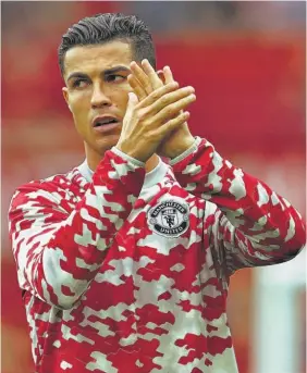  ?? ?? Ataque. Cristiano Ronaldo es el llamado a los goles en el Manchester United.