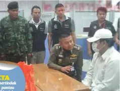  ??  ?? NANTHAKORN mengaku mencuri emas ditahan Jumaat lalu ketika disoal siasat pihak berkuasa. - Agensi