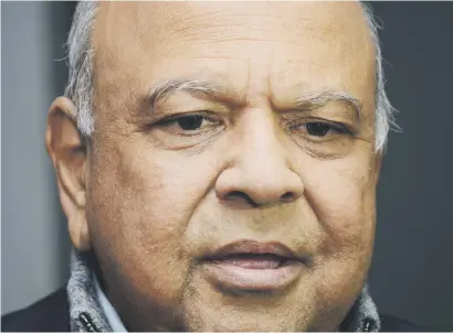  ?? Picture: Gallo Images ?? TARGET. Public Enterprise­s Minister Pravin Gordhan is accused of, among other things, hating black excellence.