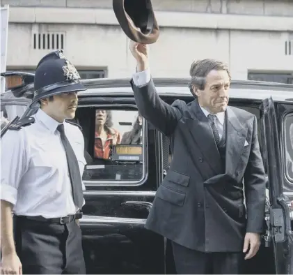  ??  ?? 0 Hugh Grant’s portrayal of disgraced Liberal leader Jeremy Thorpe has thrown fresh light on the case