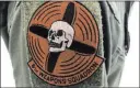  ?? Keith Rogers ?? Las Vegas Review-journal The skull-and-propeller shoulder patch for the 6th Weapons Squadron dates back to 1917.