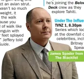  ??  ?? James Spader from The Blacklist