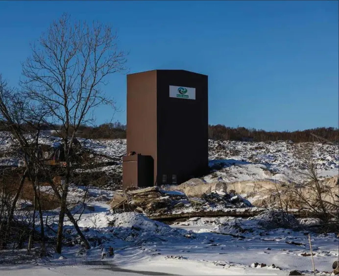  ?? ?? Nordic Waste blev mandag erklaeret konkurs ved skifterett­en i Randers. Foto: Casper Dalhoff