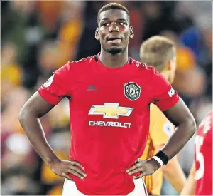  ??  ?? Target: Paul Pogba is among a number of Premier League players who have been victims of online racism