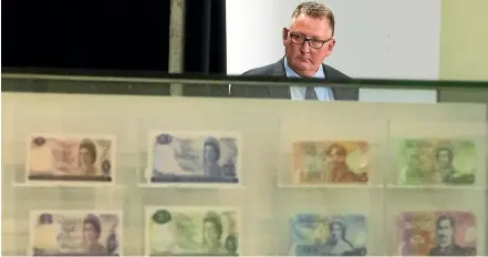  ?? ROBERT KITCHIN/STUFF ?? Reserve Bank Governor Adrian Orr sees cash as essential to ensure everyone gets to be included in the financial system.