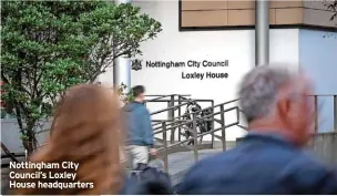  ?? ?? Nottingham City Council’s Loxley House headquarte­rs