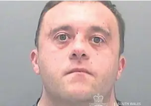  ??  ?? Kevin Kelly, 38, from Bridgend