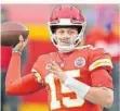  ?? FOTO: RIEDEL/AP ?? Patrick Mahomes, Spielmache­r der Kansas City Chiefs.